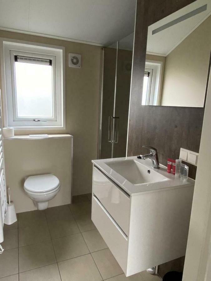 Luxe En Gezellig Chalet Aan Veluwemeer 4 Pers Хульсхорст Экстерьер фото